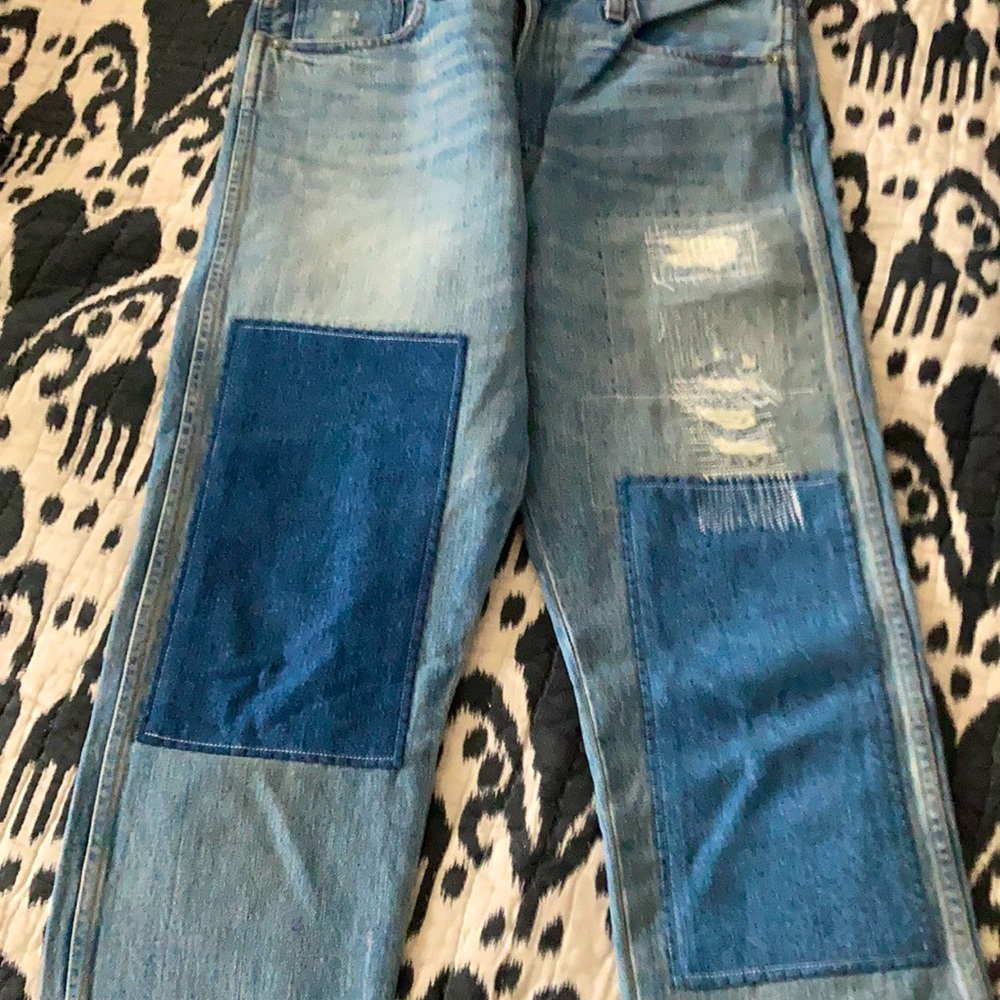 Pointe sur jeans 29